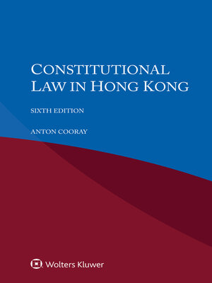 cover image of Constitutional Law in Hong Kong